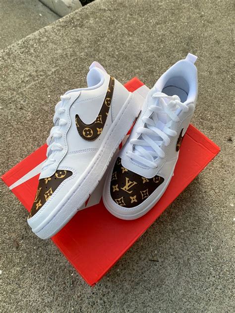 nike louis vuitton hshoes|custom louis vuitton nike shoes.